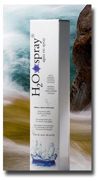 H2O Spray, el agua mineral de Clayspray