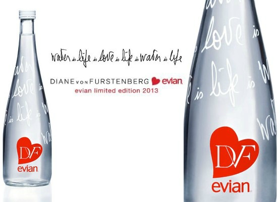 Evian - botella de colección 2013
