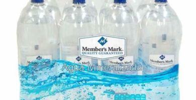 agua mineralizada