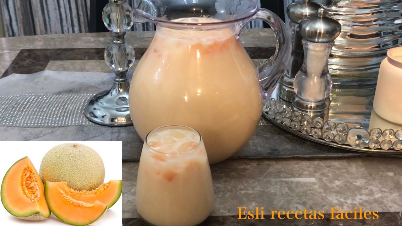 Deliciosas recetas de agua de melón con leche ¡Refrescante combinación