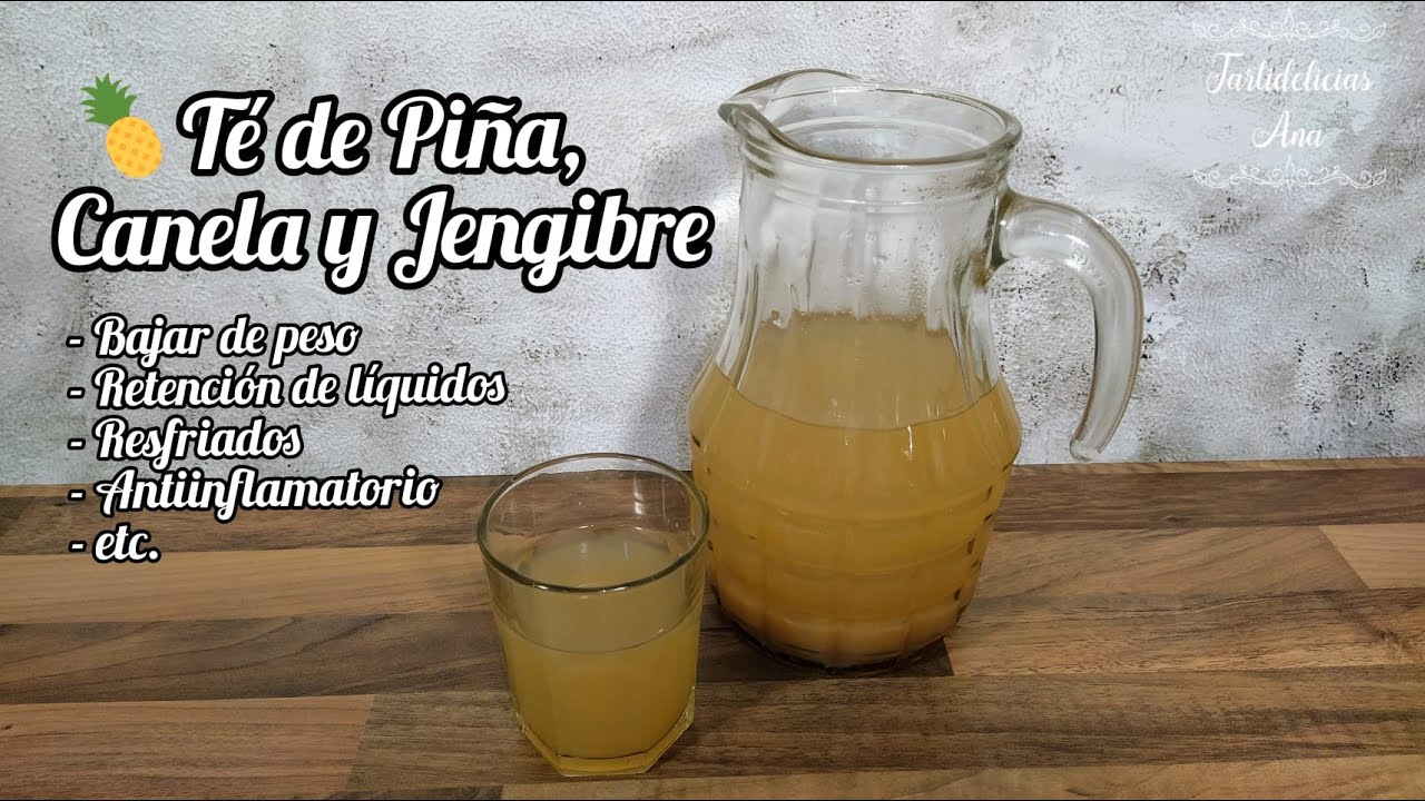Descubre los increíbles beneficios del agua de piña con jengibre y